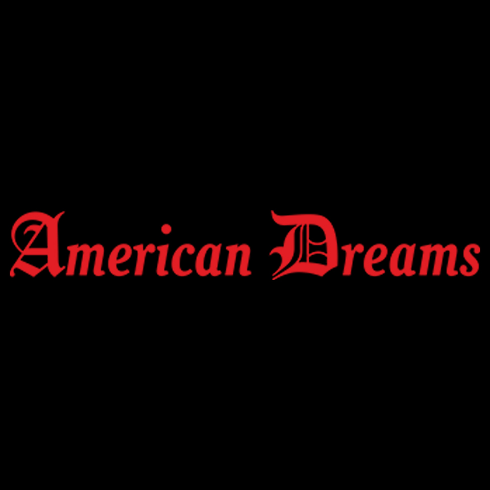 immagine sfondo nero con logo american dreams